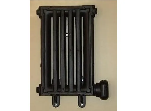 Radiateur Foster à éléments verticaux dans un cadre rectangulaire