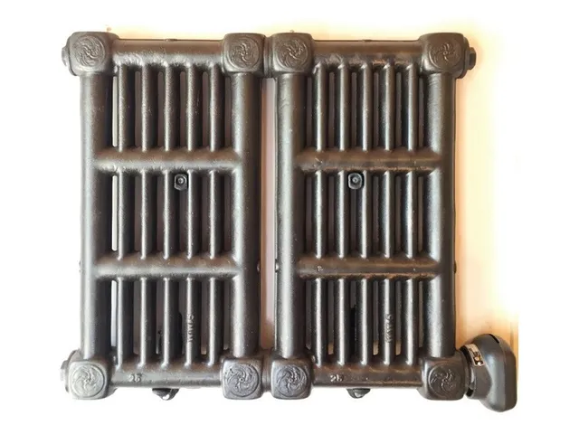 Radiateur Ontario à deux groupes de tubes horizontaux